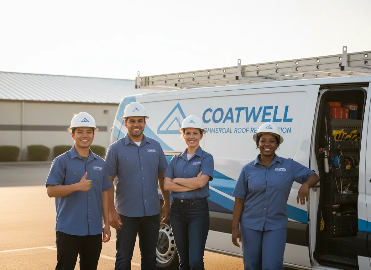 Commercial roof coating company in Francisco, IN
